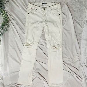 Hudson White Jeans